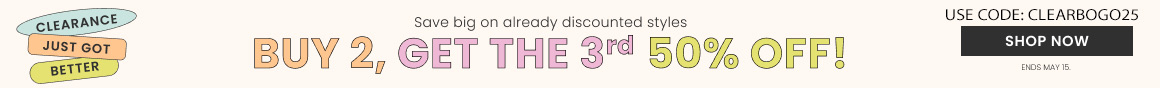 Buy 2 get the 3rd 50% off